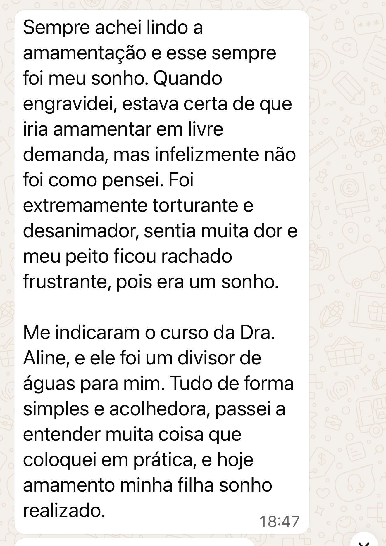 Depoimento real